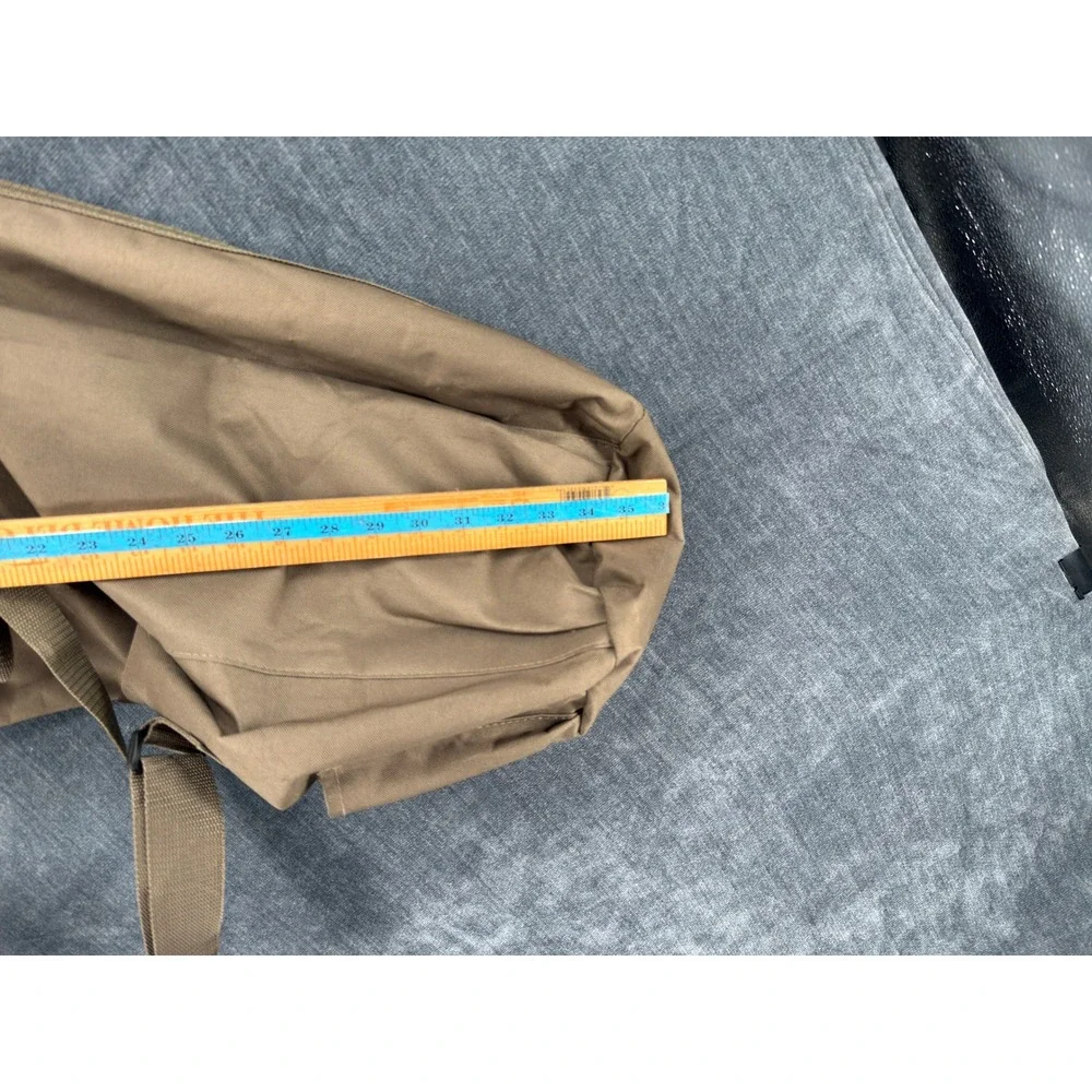 Tactical Rifle Scabbard Bag Men 34in Coyote Tan Canvas Tactical Strap